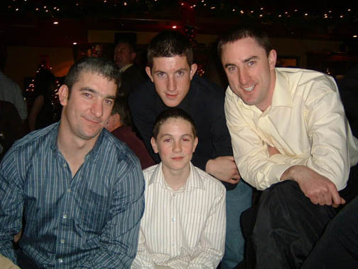 Colm, Patrick Mark, Aonghus agus Patrick